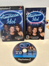 American Idol : PlayStation 2 Video Game Complete With Manual Tested Works Great