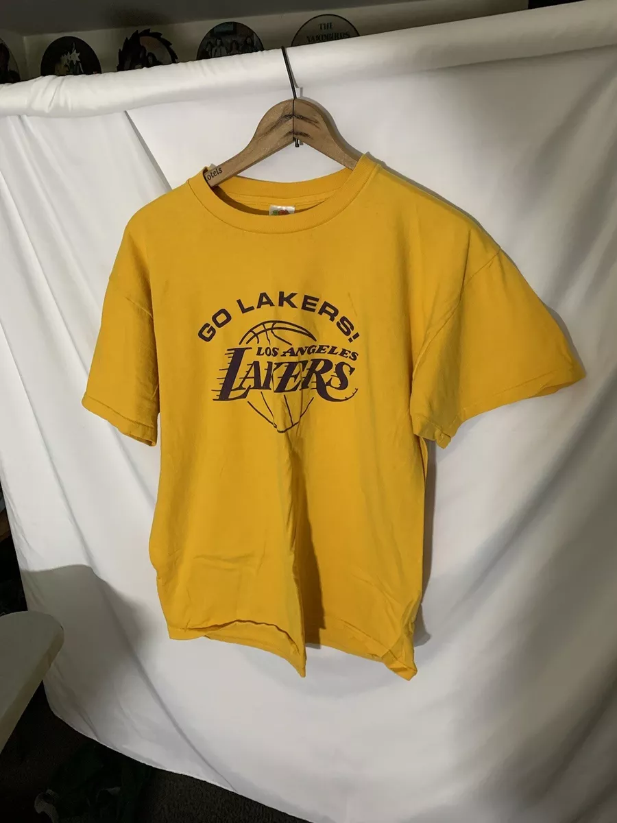 Park Ave NBA La Lakers Classic Yellow T-Shirt Size: XX-Large Yellow