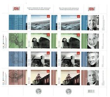Canada Stamps Souvenir Sheet of 8,Royal Architectural Institute, #2218a MNH