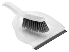 Dustpan and  Brush Set Plastic Hand Dust Pan Household Cleaning Rubber Lip
