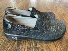 Alegria Kel-193 Metallic Professional Shoes Nursing Shoes Women's Size EU 39