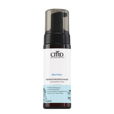 Reinigungsschaum mit Totes Meer Salz Neutral 150ml CMD Naturkosmetik