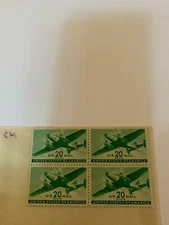  Collectible 1941-1944 #C29 Block of Four,  Please refer to pictures, Nice