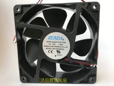 1PC RUNDA 12038 RD12038S24H DC24V 0.36A 12CM 2-wire inverter cooling fan