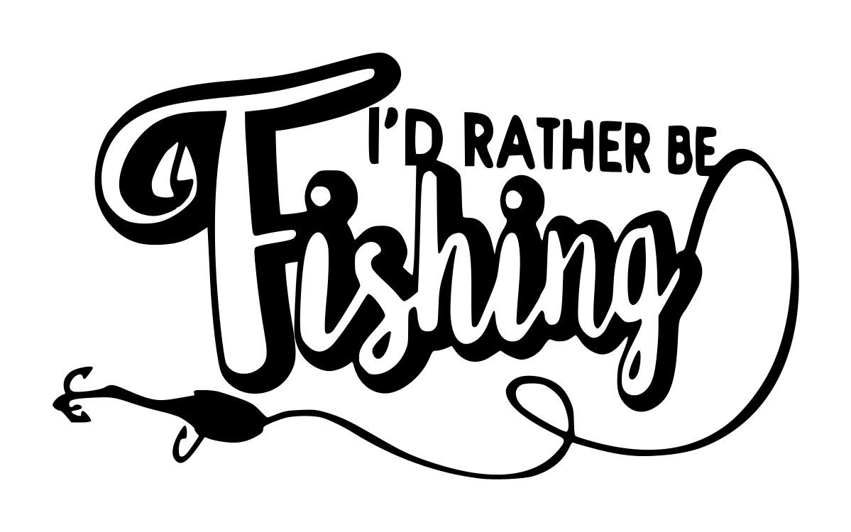 I'd Rather Be Catfishing Decal - Vinyl Sticker For Cars, Trucks, Laptops, Windows