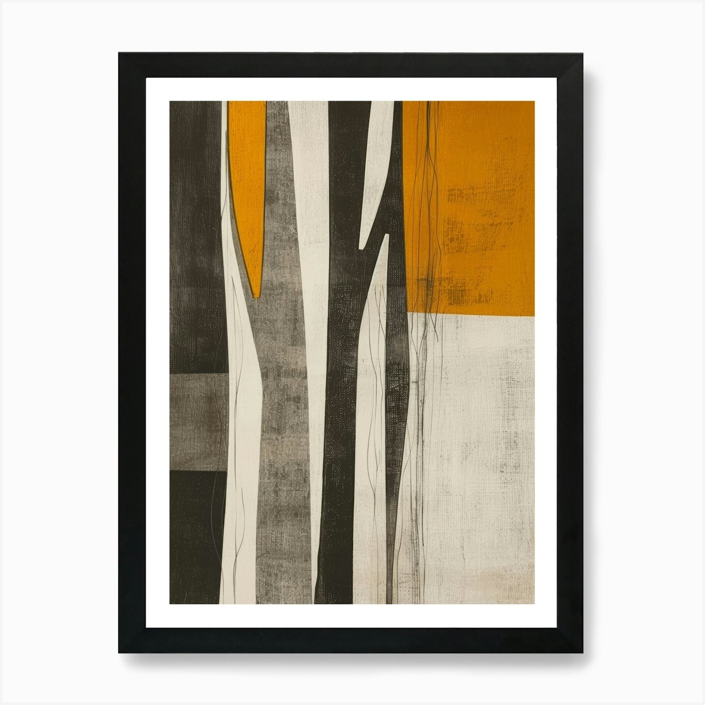 The Trees Framed Art Print Canvas Wall Decor Poster Picture
