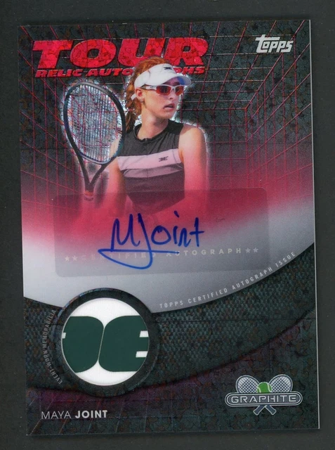 2026 Topps Graphite Maya Joint Tour Relic Auto Red Crystalline Refractor #1/1