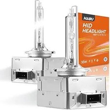 D1S/D1R/D1C HID Headlight Bulbs High Low Beam, 35W 6000K White with Size: D1S