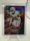 2025 Bowman Chrome University Football Fuchsia Mini-Diamond Refractor Michael Taaffe #100