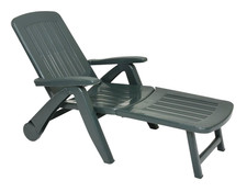 Bica Cancun Liegestuhl klappbar Gartenstuhl Klappliege Sonnenliege mit Rollen