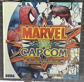 Marvel Vs. Capcom - Sega Dreamcast - Complete - CIB - Tested & Guaranteed
