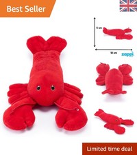 Adorable Machine Washable 12-15cm Lobster Plush for Little Explorers