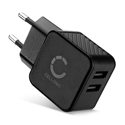 2 Fach USB Netzstecker für Samsung Galaxy A6 GoPro HD Hero 2 Power Adapter 3.4A
