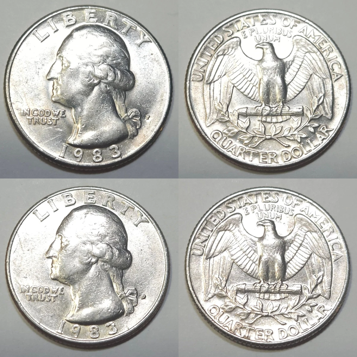 1983 Washington Quarters (1932-1998) for sale | eBay