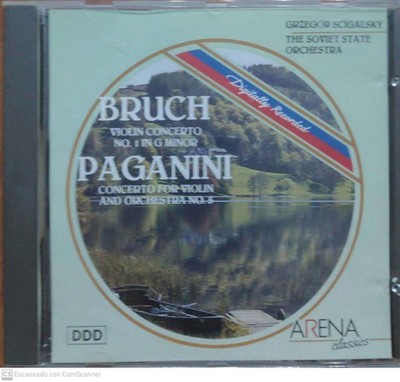 Max Bruch / Niccolò Paganini - Grzegorz Scigalski, Russian State Symphony Orche