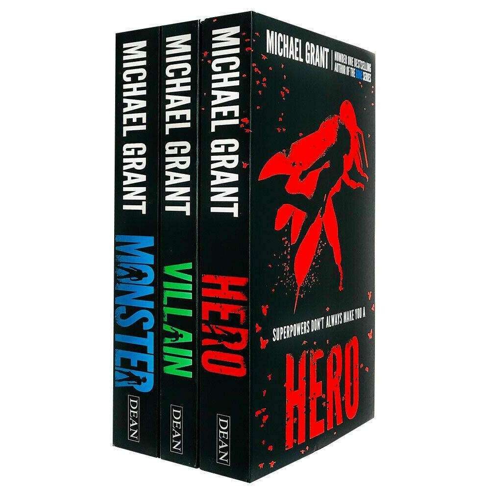 Michael Grant The Monster Series 3 Books Collection Set Monster, Villain & Hero - Image 10