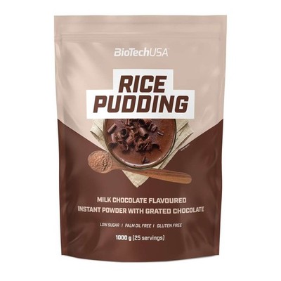 Biotech USA - Rice Pudding Chocolate - 1KG Beutel Reispudding Premium Quality