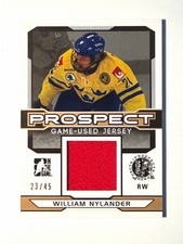 2014 ITG Prospect Game-Used Jersey 23/45 WILLIAM NYLANDER Rookie Card# PGU-30. rookie card picture