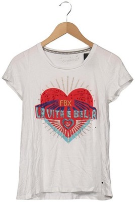 Frogbox T-Shirt Damen Shirt Kurzärmliges Oberteil Gr. EU 38 Baumwoll... #ueucaom