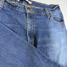 Levis Relaxed Bootcut Jeans Medium Wash Denim Pants Blue Womens