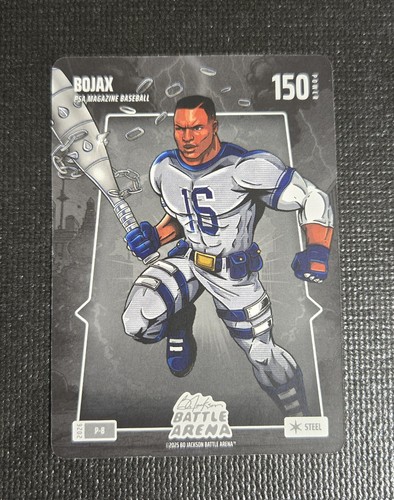 Bo Jackson 2025 Battle Arena Bojax PSA Magazine Baseball P-8 Steel 150