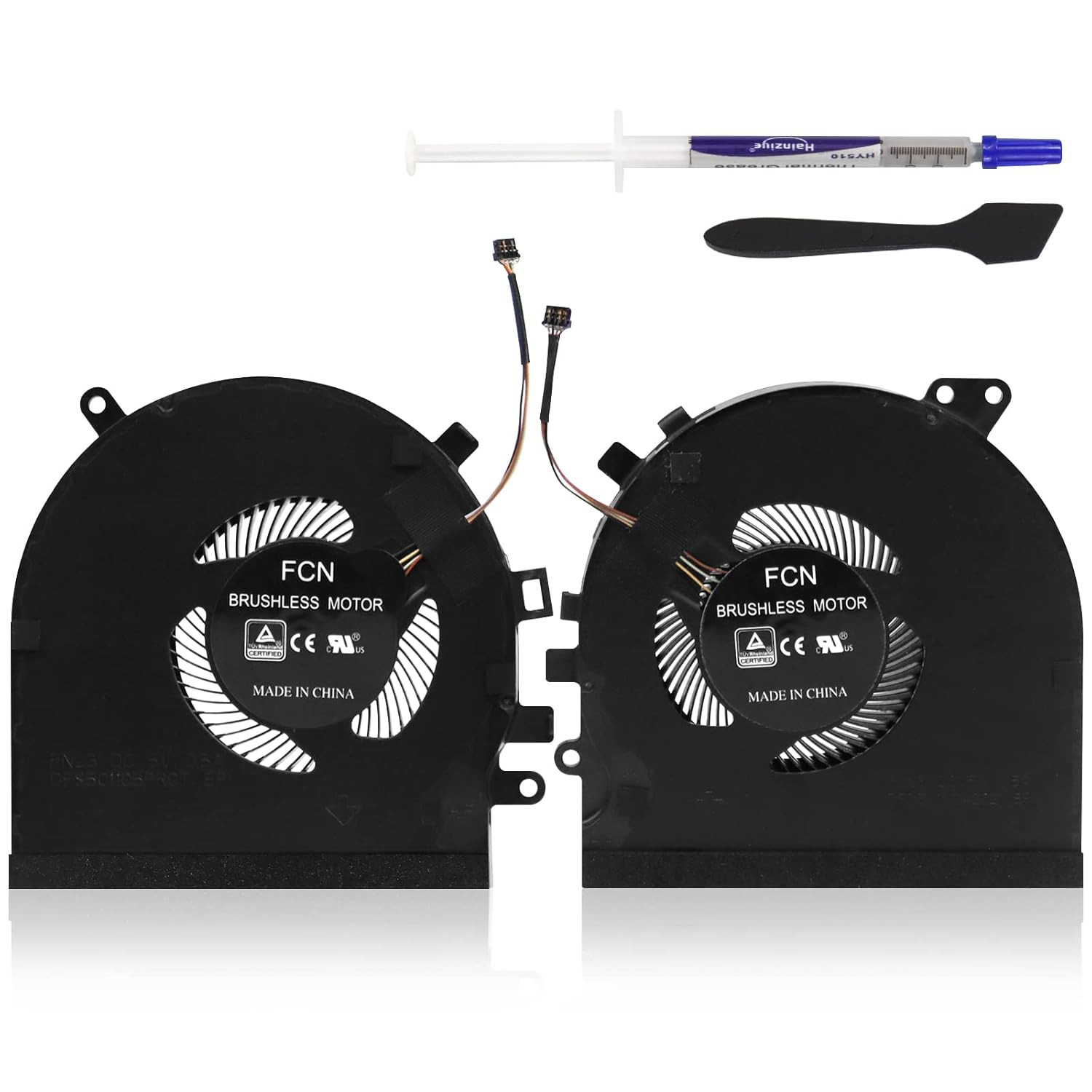 CPU+GPU Cooling Fan New Replacement for Razer Spirit Blade 15 GTX1060 RZ09-027 R