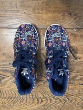 Adidas Originals ZX Flux x The FARM Co. Sneakers Floreali Navy Donna Taglia 7