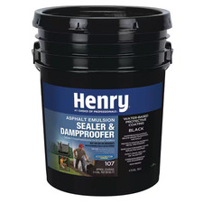 107 Asphalt Emulsion Sealer and Dampproofer Black Roof Coating 4.75 Gal.