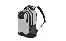 SwissGear 18" Laptop Backpack Light Heather Gray School Travel Book Bag New