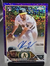 2023 Topps Chrome Ken Waldichuk Rookie RC Auto Purple Speckle /299 #RA-KW