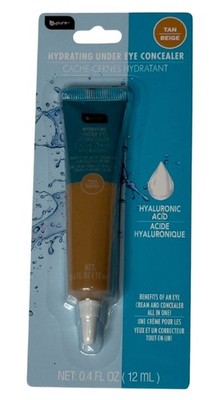 b.pure Under Eye Concealer Tan Beige Hyaluronic Acid 0.4 oz NEW