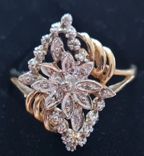 Vintage Damen Brilliant Ring  Gold 585. Sehr ...