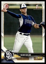 2018 Bowman Draft Sean Guilbe San Diego Padres #BD-144
