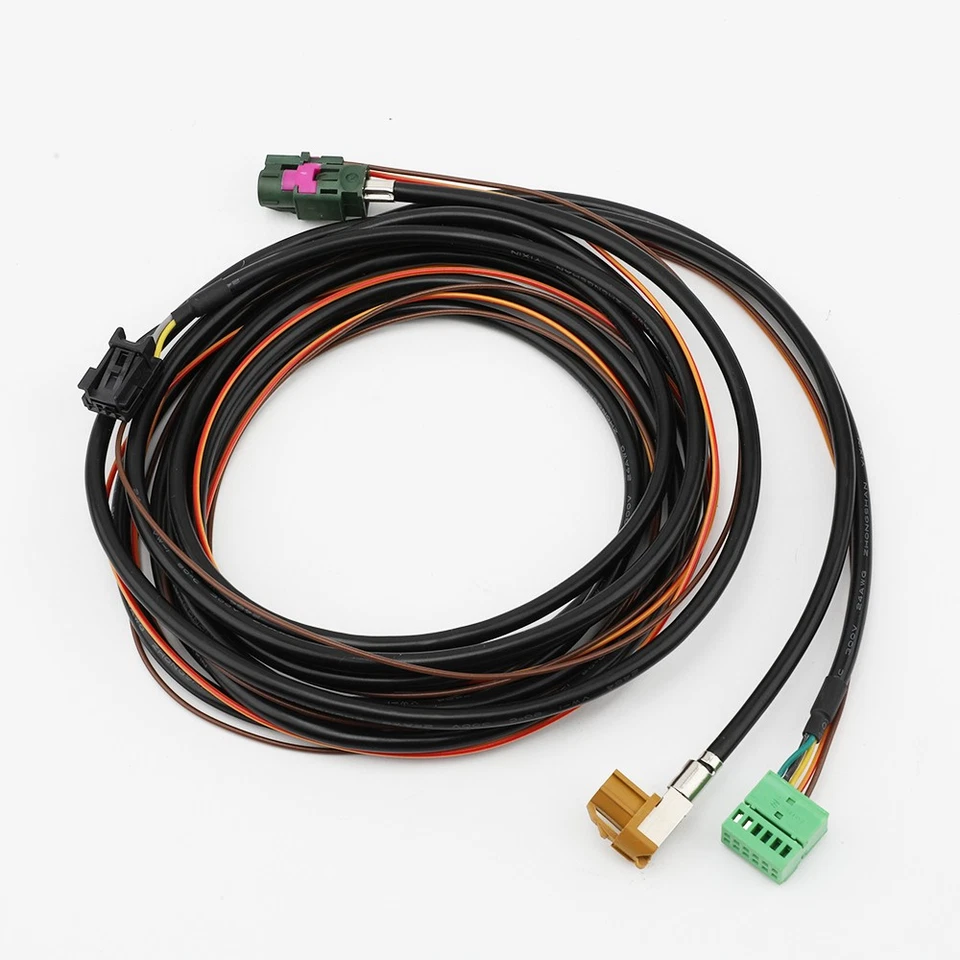 Carplay Kabelbaum USB AUX-Schalter Kabelbaumadapter Anschluss MIB für VW Golf 7 - Bild 3 von 4