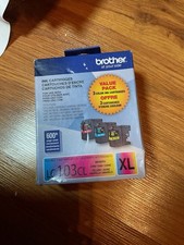 Brother LC103CL XL Ink Cartridge NEW Unopened Magenta Cyan Yellow