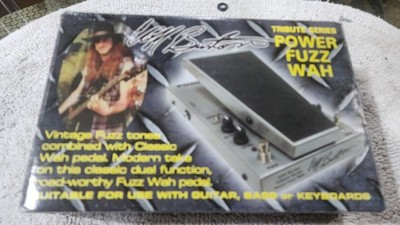 Morley Power Fuzz Wah Pedal Cliff Burton Tribute Series ,very Rare!