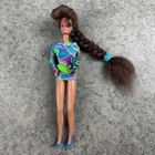 Totally Hair Barbie Teresa Doll #1117 Mattel 1991 Jewelry Original Outfit Shoes