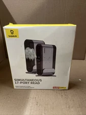 BASEUS SIMULTANEOUS UNION JOY 17 PORT TRIPLE DISPLAY DOCKING STATION OPEN BOX