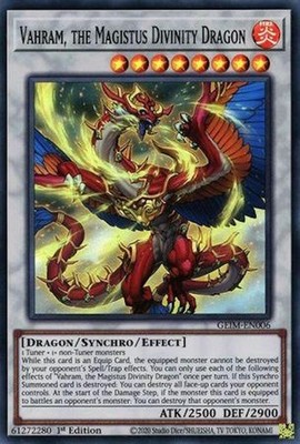 Yu-Gi-Oh! - Vahram, The Magistus Divinity Dragon GEIM-EN006 Card TCG English