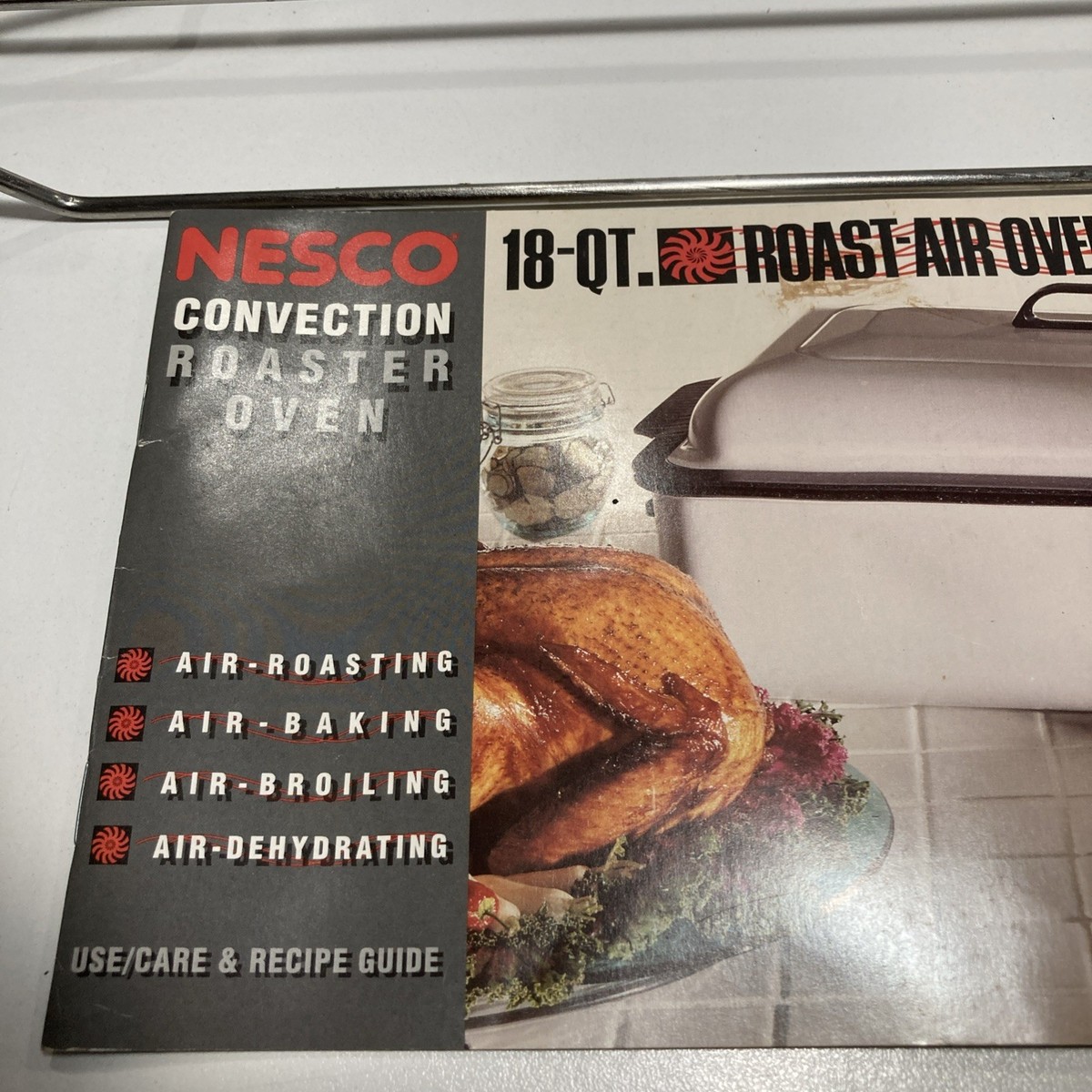 Nesco 4248-03 Roaster Air Oven 18 Qt. Black With Booklet | eBay