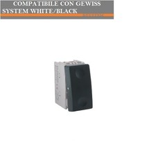 DEVIATORE COMPATIBILE GEWISS SYSTEM BLACK GW21576