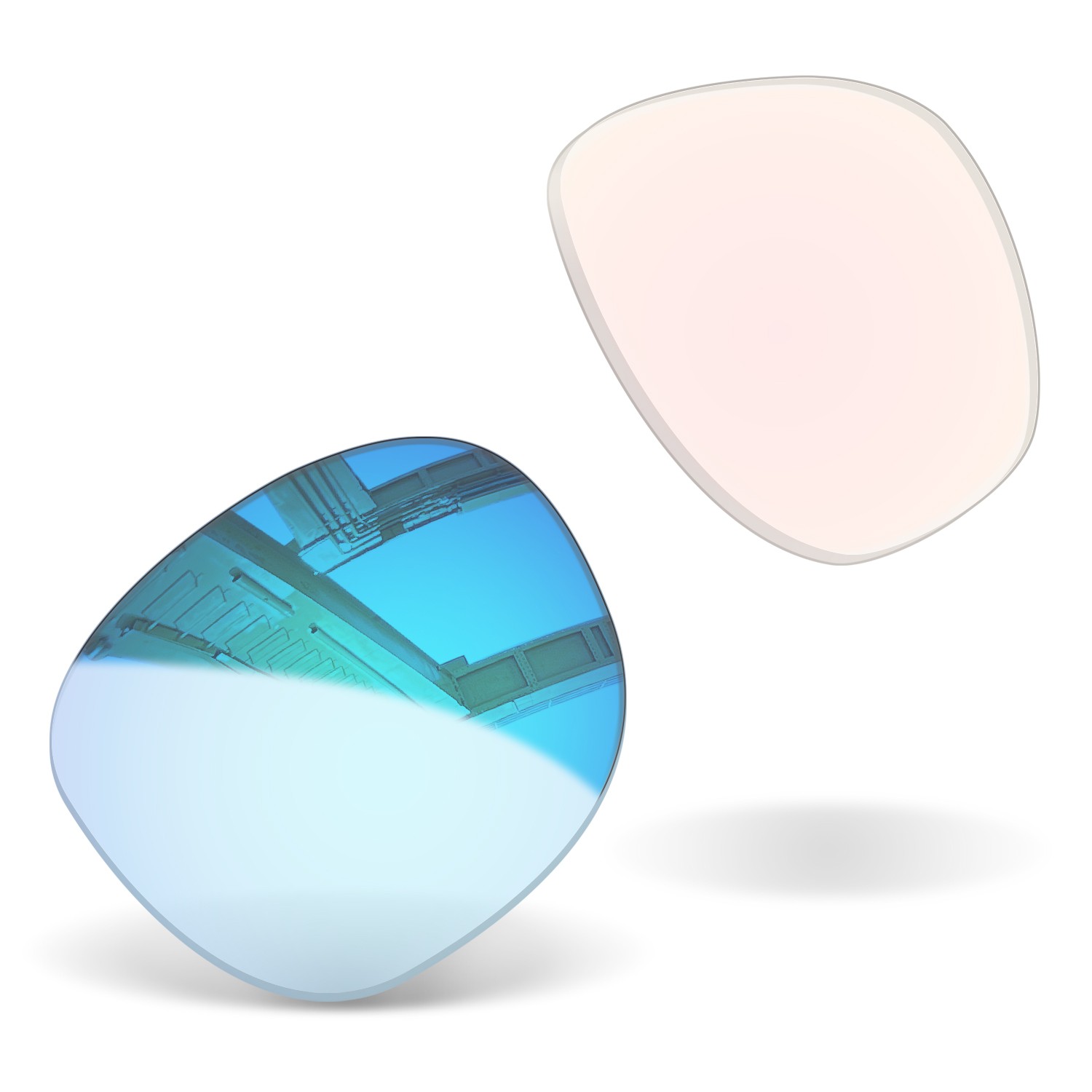 Photochromic Adapt Ice Blue Replacement Lenses for RW4013 50mm Smart Glasses