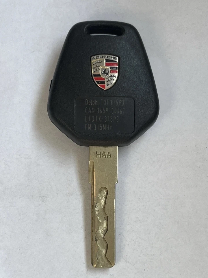 2001-2004 PORSCHE 911 MANDO A DISTANCIA SIN LLAVE 2 BOTONES FCC ID: LTQTXF315P3 FABRICANTE DE EQUIPOS ORIGINALES🟠 Foto 2 de 4