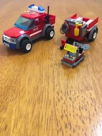 LEGO CITY 7942 OFF-ROAD FIRE RESCUE 100% Complete correct minifig  no box manual
