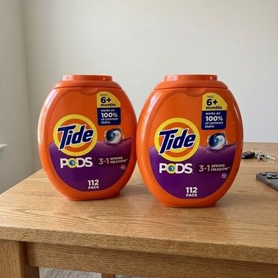 [DEAL] 2 PACK Tide Pods Spring Meadow HE Laundry Detergent 112 -Count