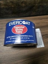 Evercoat 407 Glazing Putty, 5.5 Lbs 1/2 Gallon 400 Polyester Hardener Included