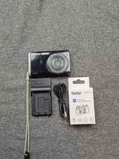 Samsung TL220 12.2MP Compact Digital Camera Black Charger And Two Batteries