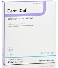 DermaCol 2x2 Collagen Matrix Dressing