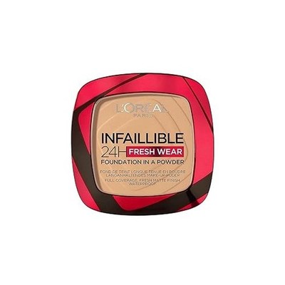 L'Oreal Paris Infallible 24H Fresh Wear Foundation in a Powder, 200 Golden Sand,