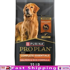 Salmon Rice Dog Food High Protein Dry Formula Probiotics Digestive Health 33lb 2.86 per pound